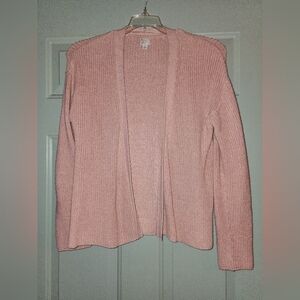 A New Day Women's Pink Cardigan Sweater Size Small Work